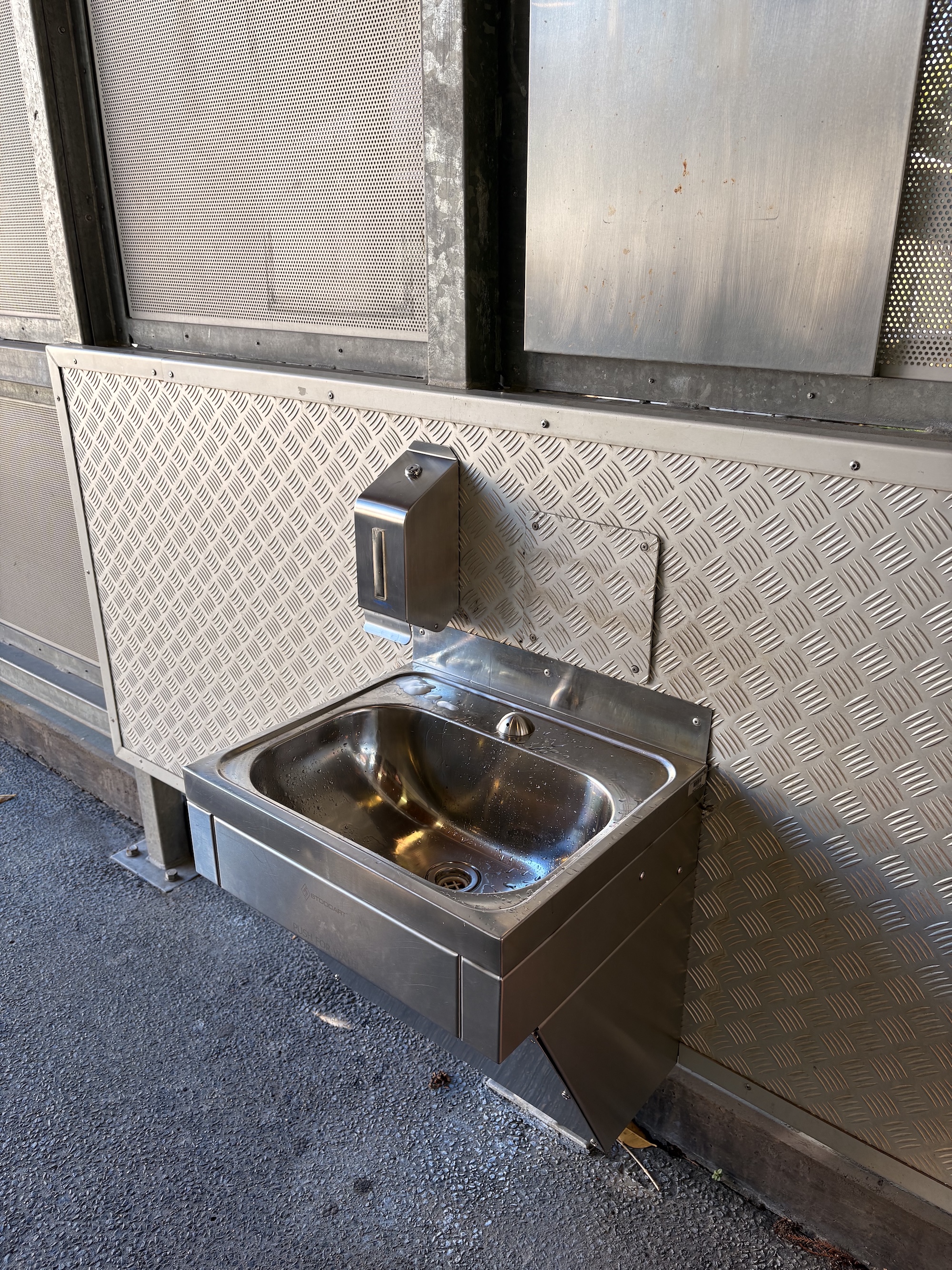 the problematic water basin