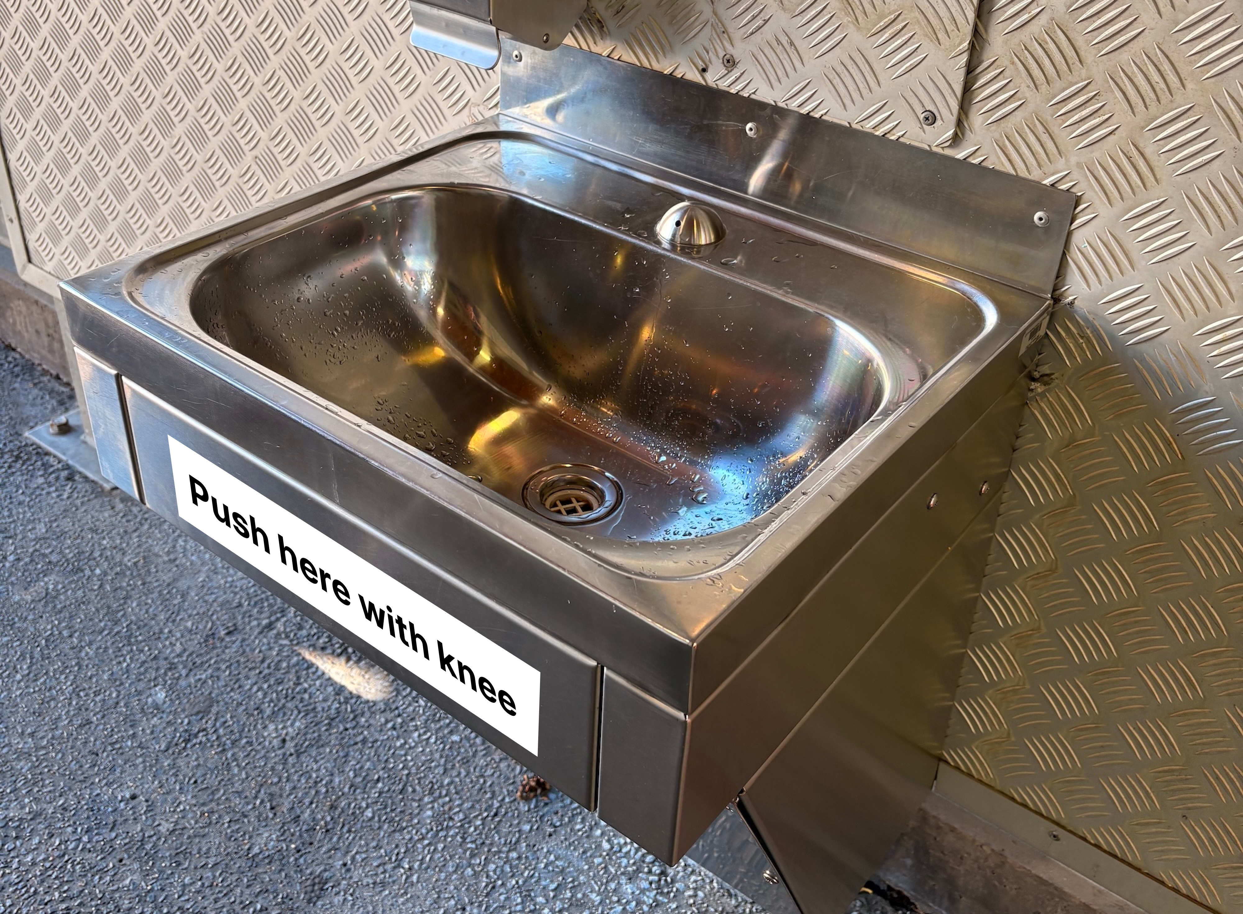 place clear signage directly on or near the activation point